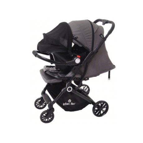 COCHE CON CARGUERA GRIS 7746