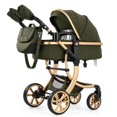 COCHE PARA BEBE MOISES 2 EN 1 DE LUJO G600