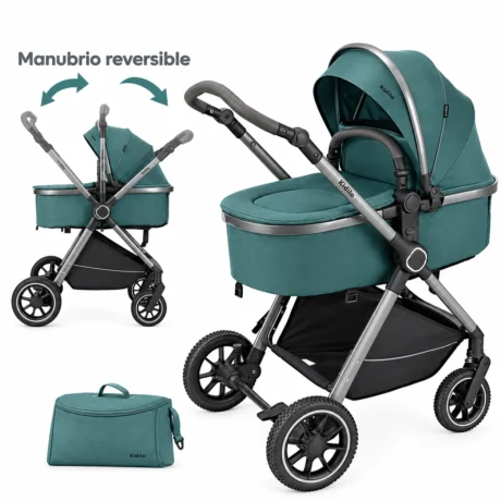 Coche para Bebé Moisés 2 en 1 Reversible H5
